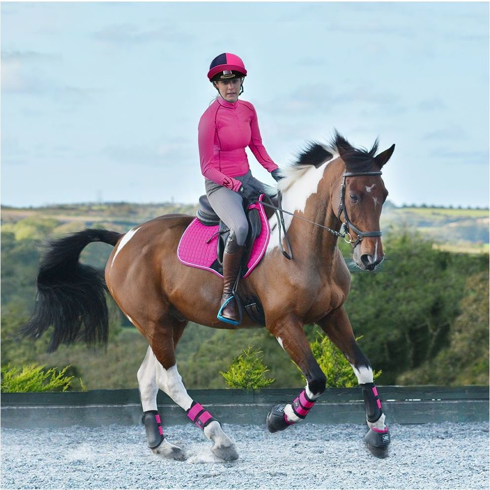 Woof Wear Dressage Saddle Cloth Berry